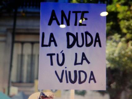 Cartel de la manifestación contra el machismo Cartel de la manifestación contra el machismo