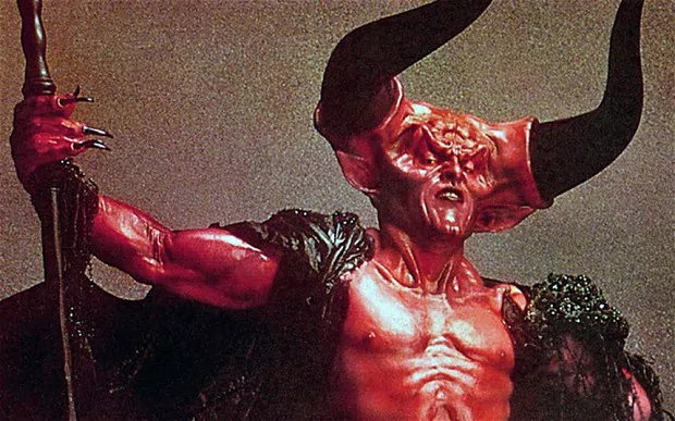 Tim Curry in Legend (1985): modern feminism demonises men